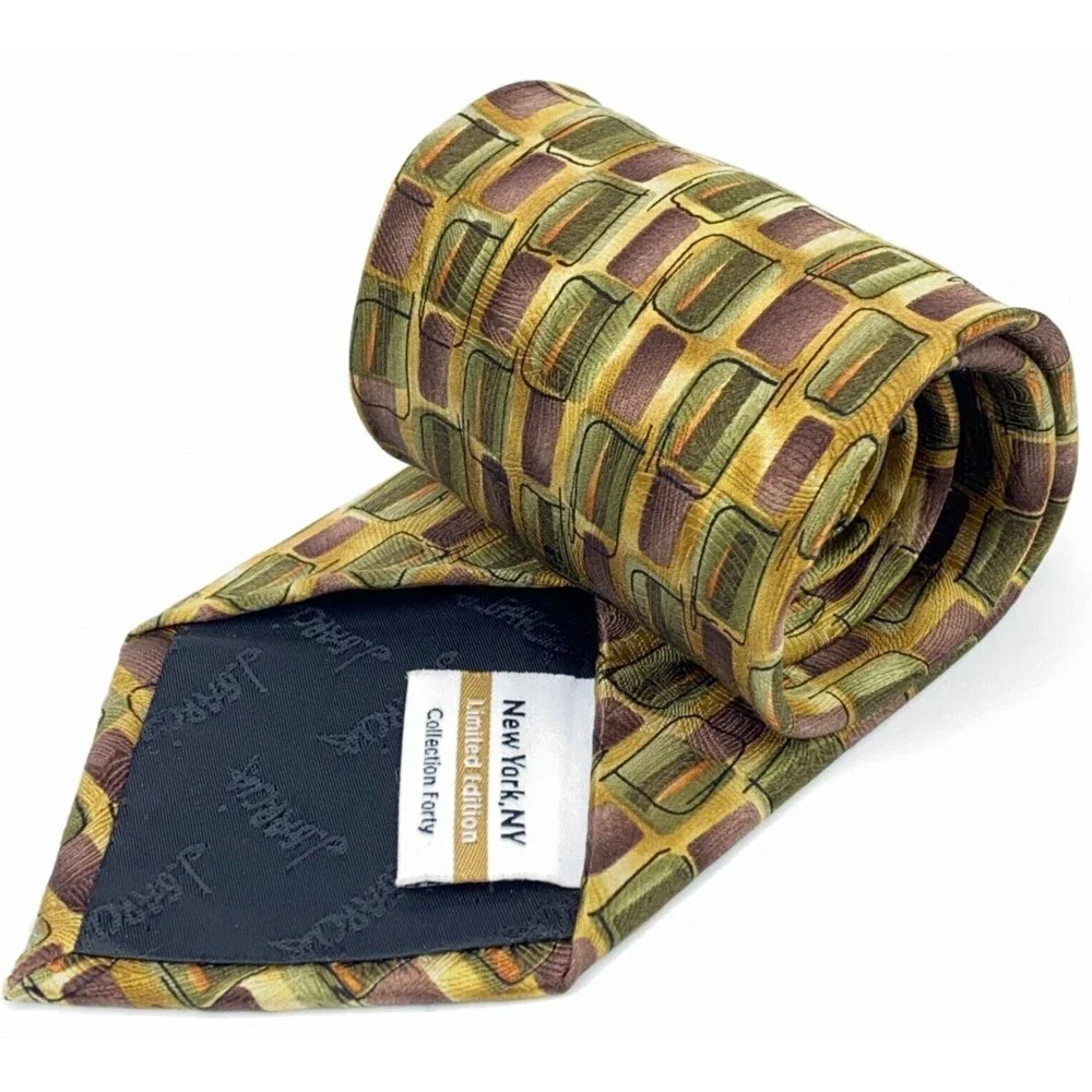 Jerry J Garcia New York NY Collection #40 Tie Limited Edition 100% Silk Necktie